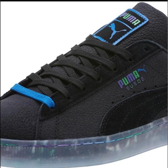 suede classic v2 aop men's sneakers